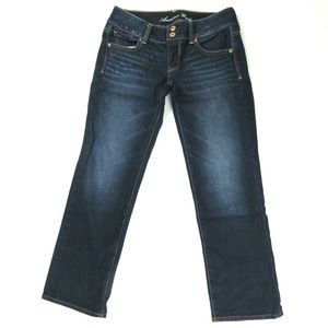AMERICAN EAGLE Stretch Artist Cropped Jeans